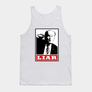 Donald Trump Liar and agitator Tank Top